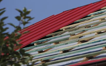 Warton Bank corrugated roofing costs